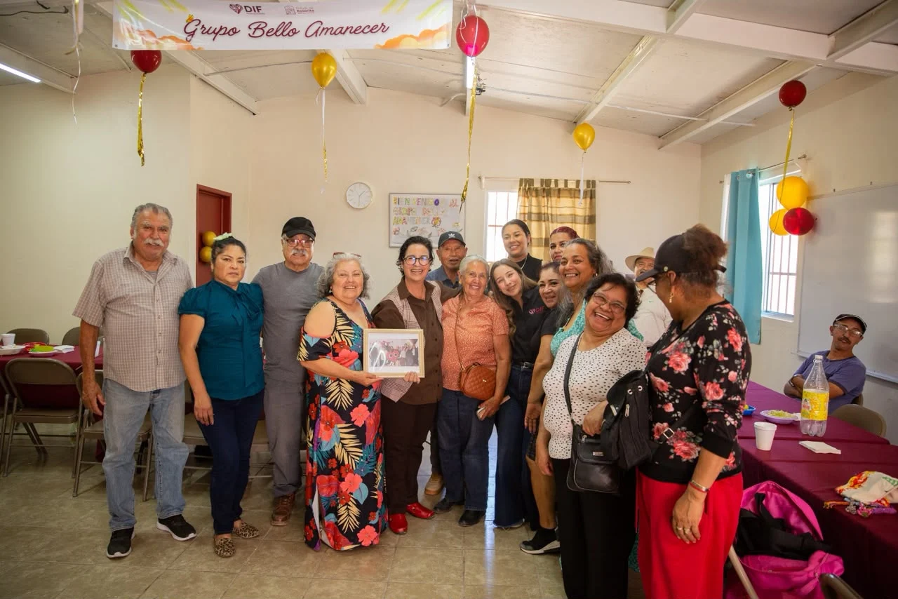 ROCÍO ADAME IMPULSA ESPACIOS DIGNOS PARA LAS PERSONAS ADULTAS MAYORES CON LA INAUGURACIÓN DE “BELLO AMANECER” EN LA MINA