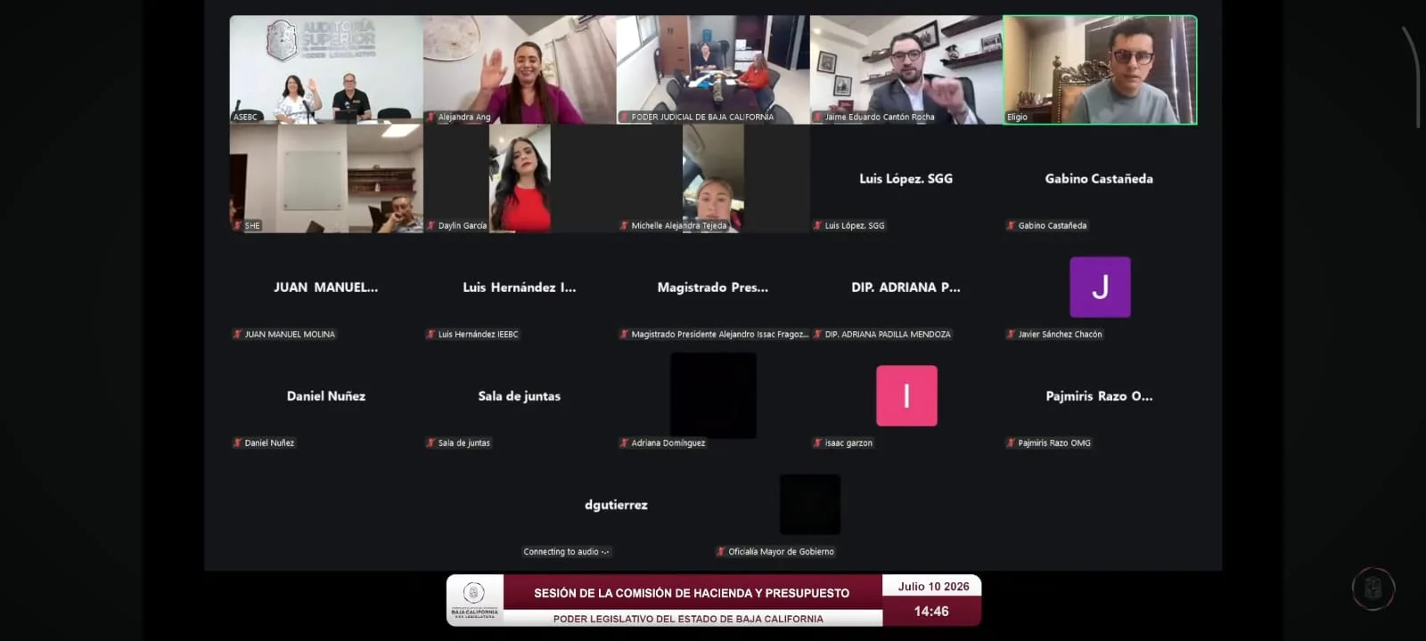 COMISIÓN DE HACIENDA APRUEBA SOLICITUDES DEL PODER JUDICIAL Y DEL INSTITUTO ESTATAL ELECTORAL